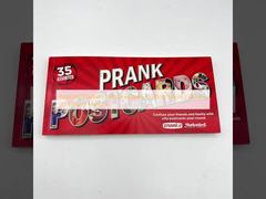 Postcard Coupon Softcover Book Printing Single / Double Side Paper Material