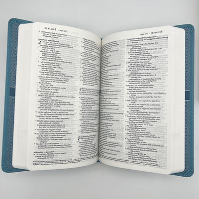 Size A5 Custom Bible Printing On Thin Paper With Foil Stamping