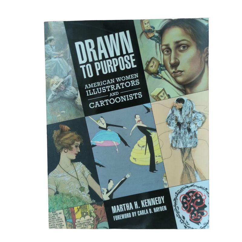 Drawn to Purpose | Glossy Hardcover Art Book Printing Customizable CMYK Cover Smyth Sewn Binding with Spot UV